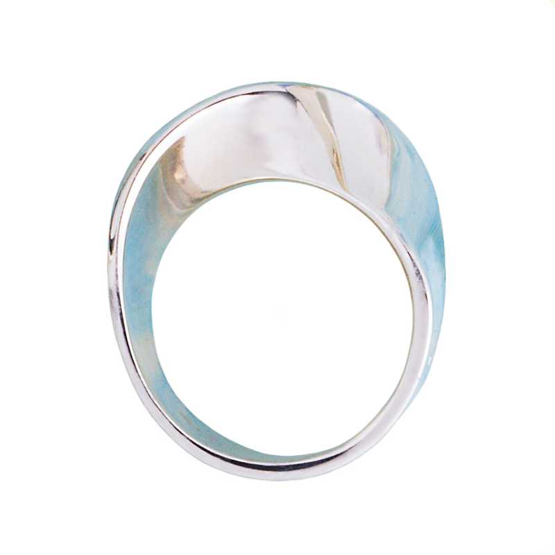 Anello Catullo in argento e smalto