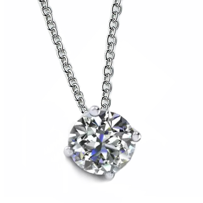 Vip. Collana DD oro bianco e diamante 0,50 — Arigiò, gioielli artigianali italiani