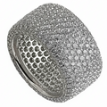 Anello Fascia Tuttogiro 11 — Arigiò, gioielli artigianali italiani