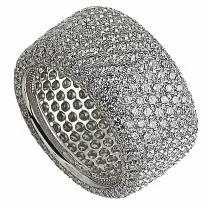 Anello Fascia Tuttogiro 11 — Arigiò, gioielli artigianali italiani