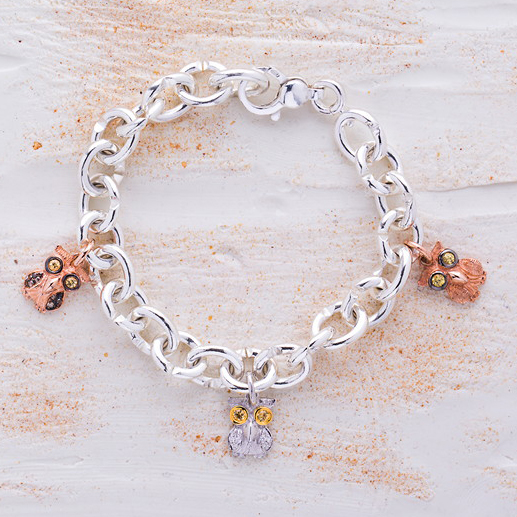 Bracciale "Uragano" — Collezione Città del Vento — Arigiò, gioielli artigianali italiani