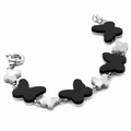 Girotondo Farfalle in semiprezioso e argento — Collezione Palpiti — Arigiò, gioielli artigianali italiani
