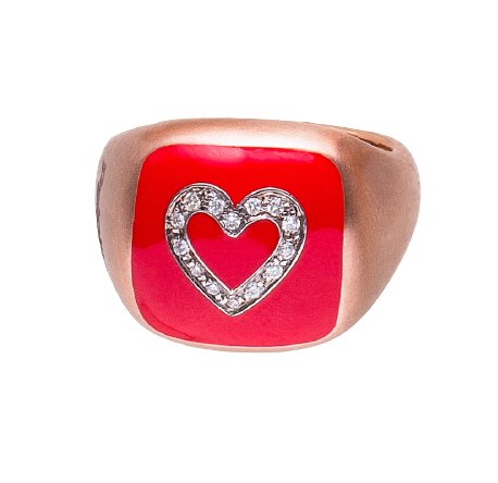 Anello Cuore — Collezione Palpiti — Arigiò, gioielli artigianali italiani