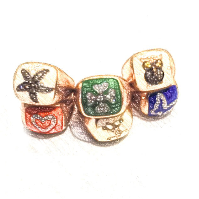 Anello Zampe del Cuore — Collezione Palpiti — Arigiò, gioielli artigianali italiani