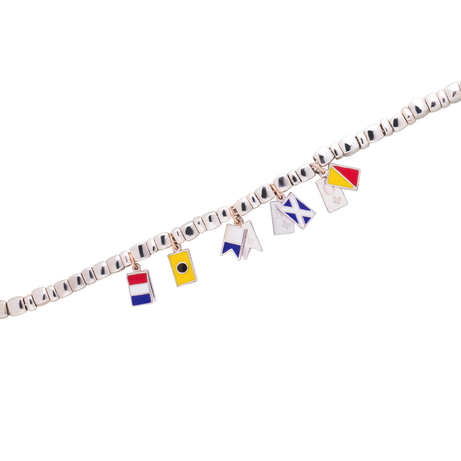 Bracciale Ti amo — Collezione Città del Vento — Arigiò, gioielli artigianali italiani