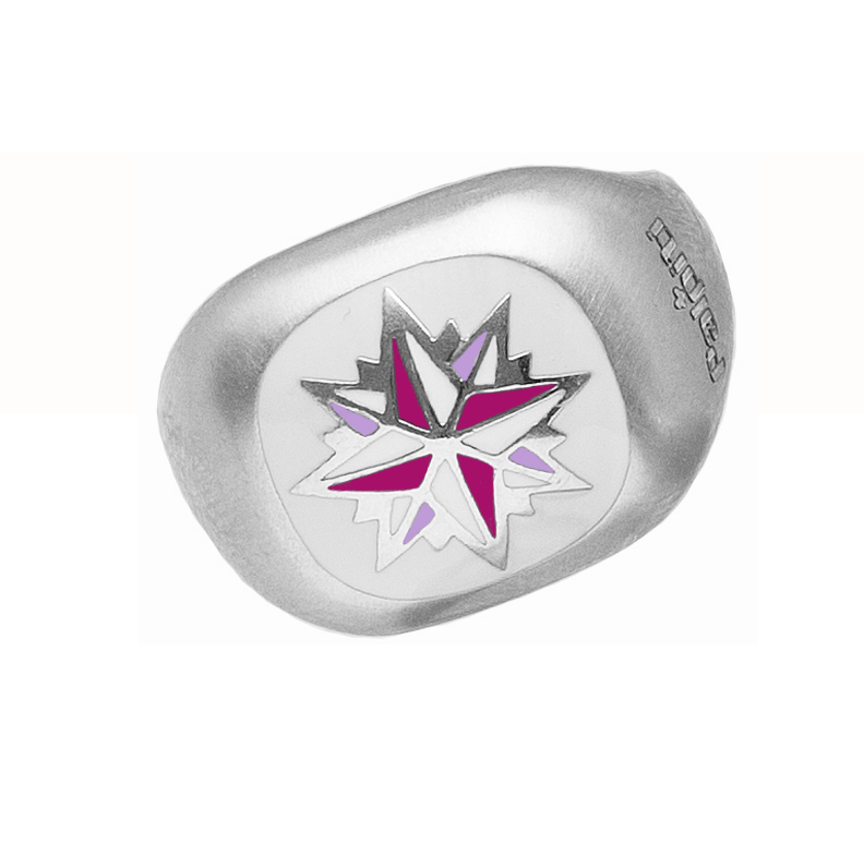 Anello Rosa dei Venti — Collezione Città del Vento — Arigiò, gioielli artigianali italiani
