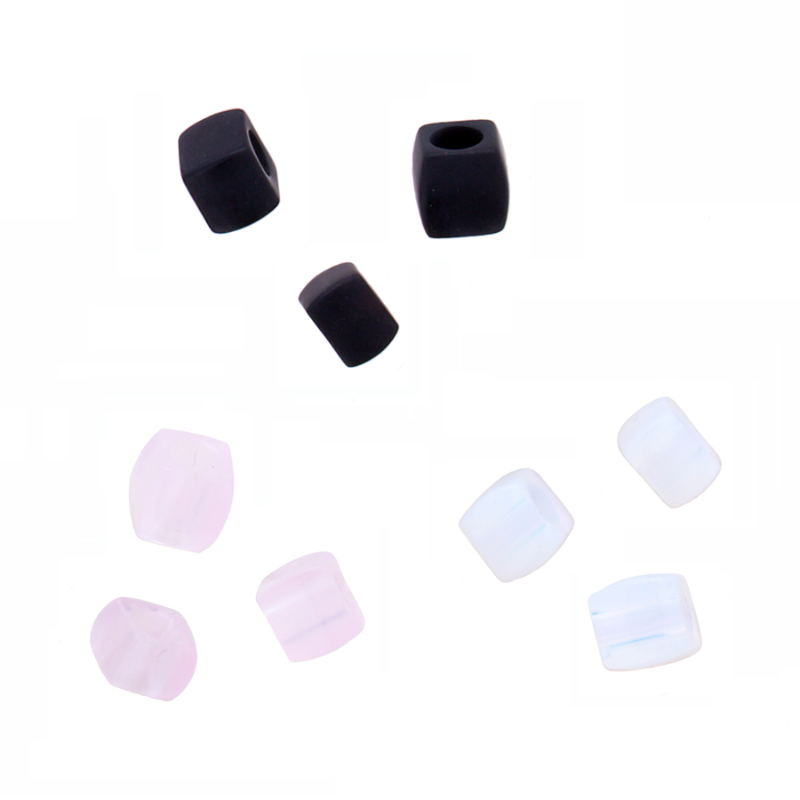 Coccole colore: nero, azzurro e rosa — Collezione Città del Vento — Arigiò, gioielli artigianali italiani