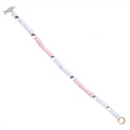 Bracciale Coccole Argento Azzurro Rosa — Collezione Città del Vento — Arigiò, gioielli artigianali italiani