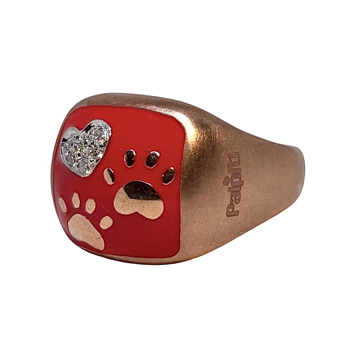 Anello Zampe del Cuore — Collezione Palpiti — Arigiò, gioielli artigianali italiani