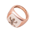 Anello geco — Collezione Palpiti — Arigiò, gioielli artigianali italiani