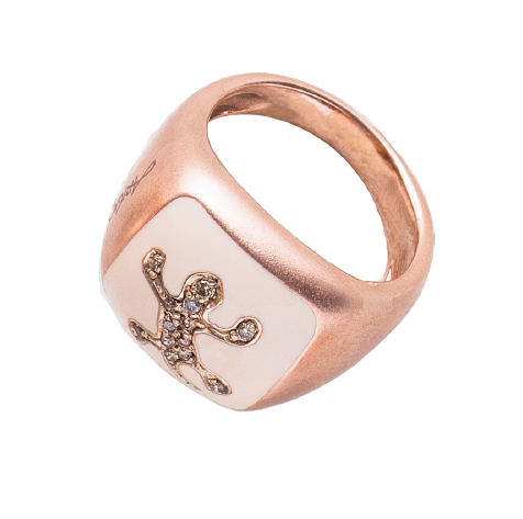 Anello geco — Collezione Palpiti — Arigiò, gioielli artigianali italiani