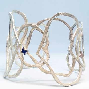 Pendente 3 Cuori "Rotella" — Collezione Palpiti — Arigiò, gioielli artigianali italiani