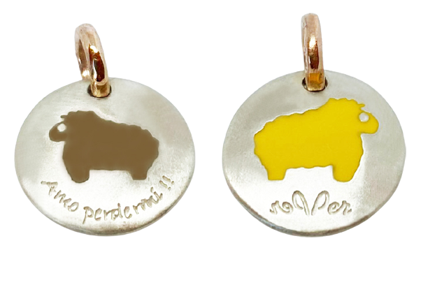 Ciondolo "Amo Perdermi" — Collezione Città del Vento — Arigiò, gioielli artigianali italiani