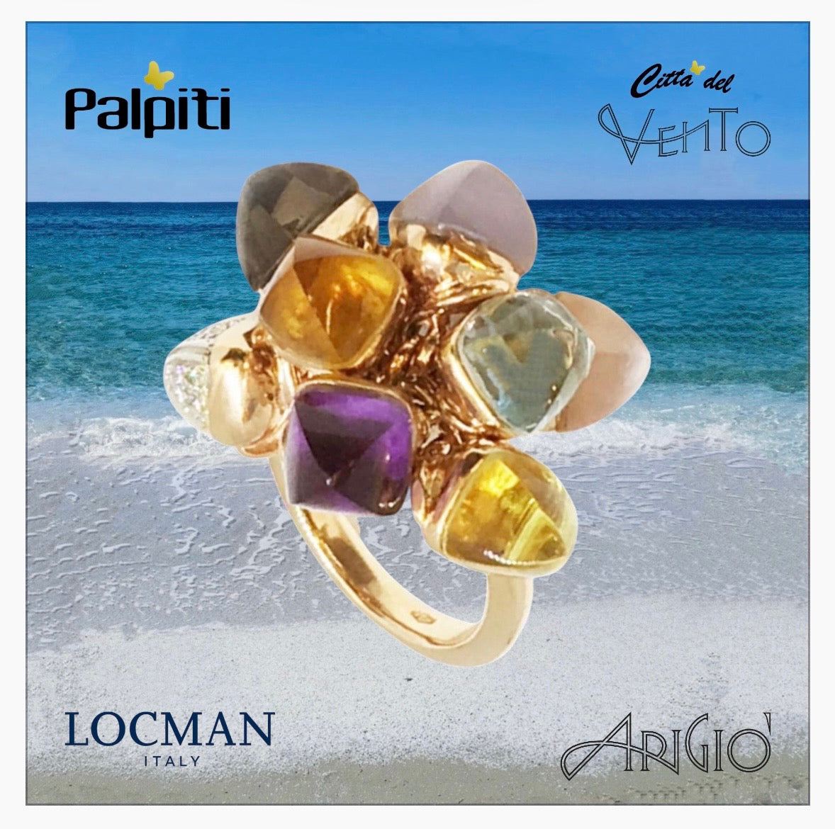 Anello "Magia” Multi Sogni minicuspidi.