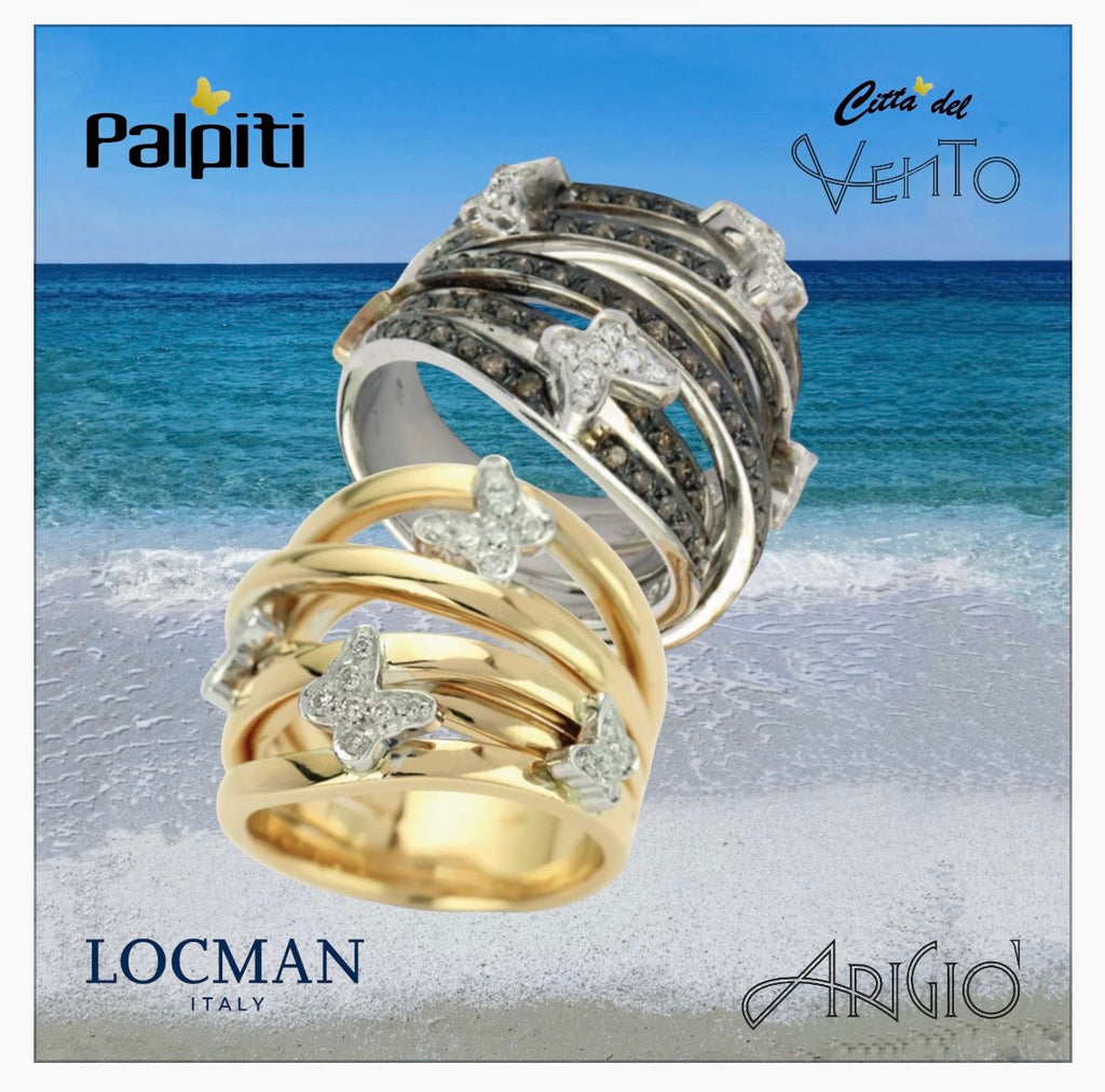 Anello Rugiada oro e diamanti whites