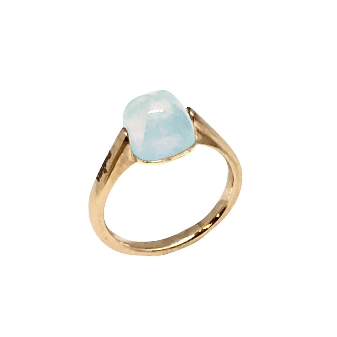 Anello "Magia” Cuspide mini in semi preziosi e oro.