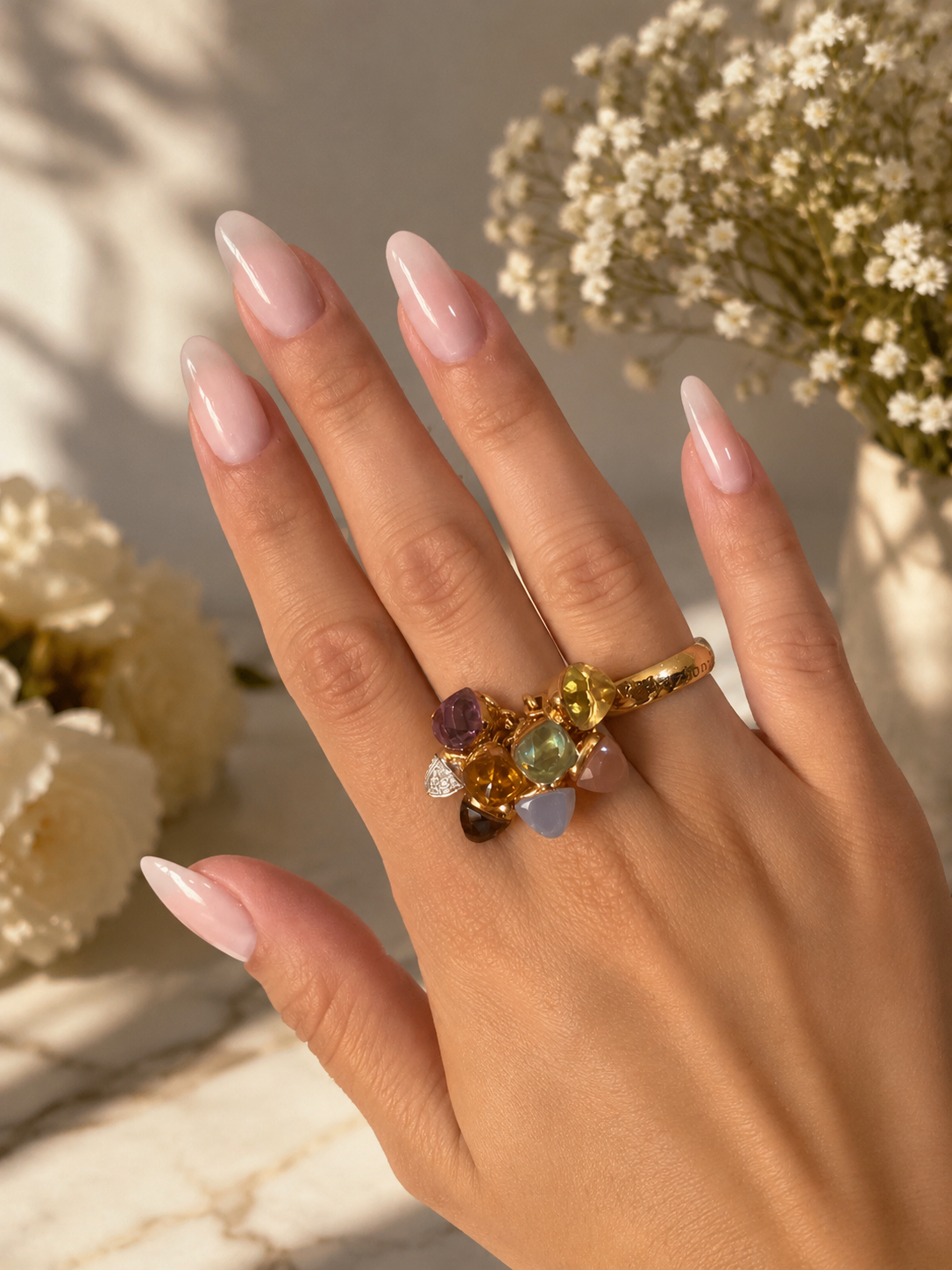 Fantasy: Anello "MultiSogni" minicuspidi — Collezione Palpiti — Arigiò, gioielli artigianali italiani