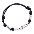 Bracciale con Cordino e Coccole in Argento