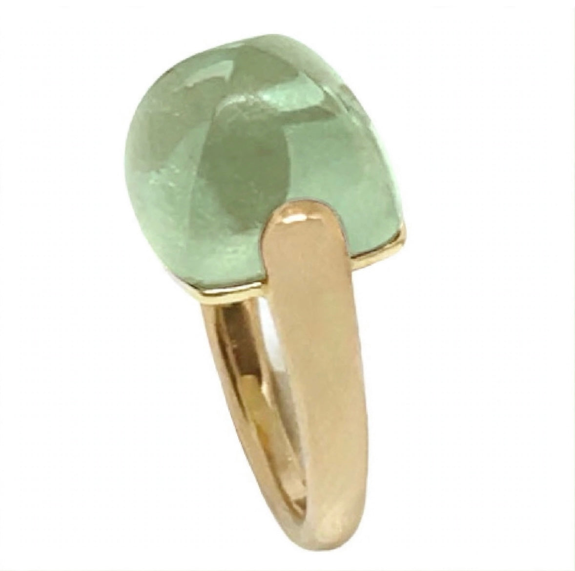 Anello "Magia” Cuspide Maxi in oro e semi-prezioso