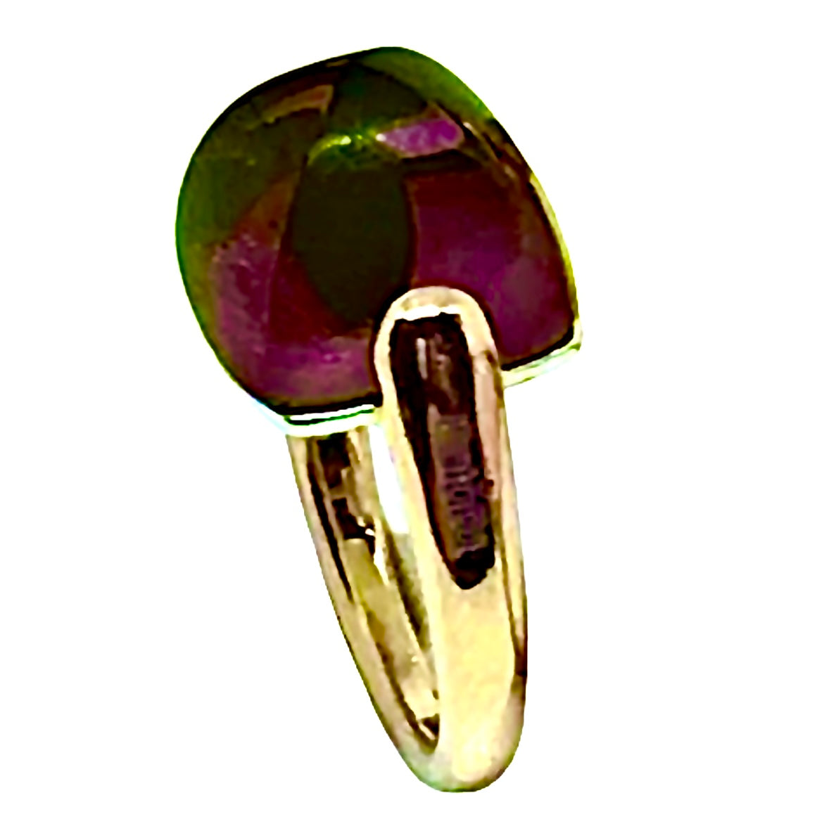 Anello "Magia” Cuspide Maxi in oro e semi-prezioso