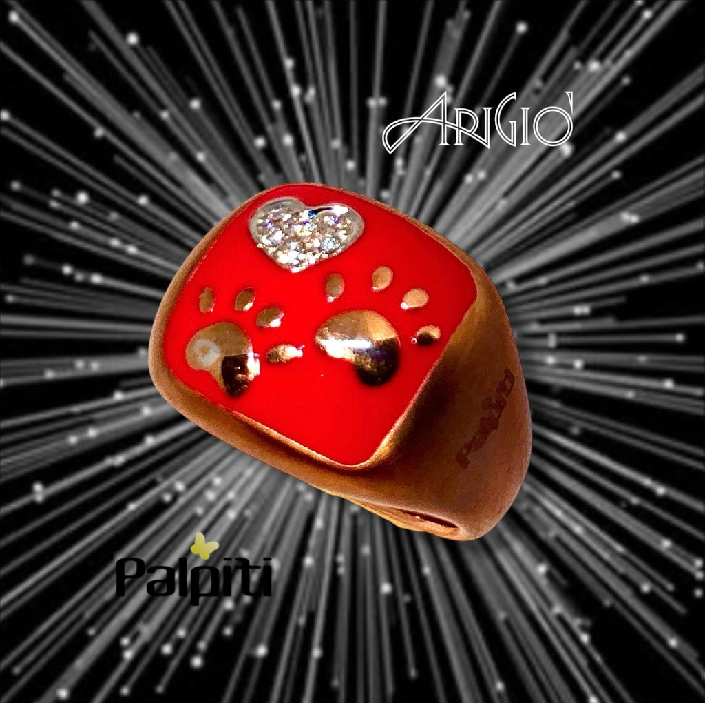 Anello Zampe del Cuore