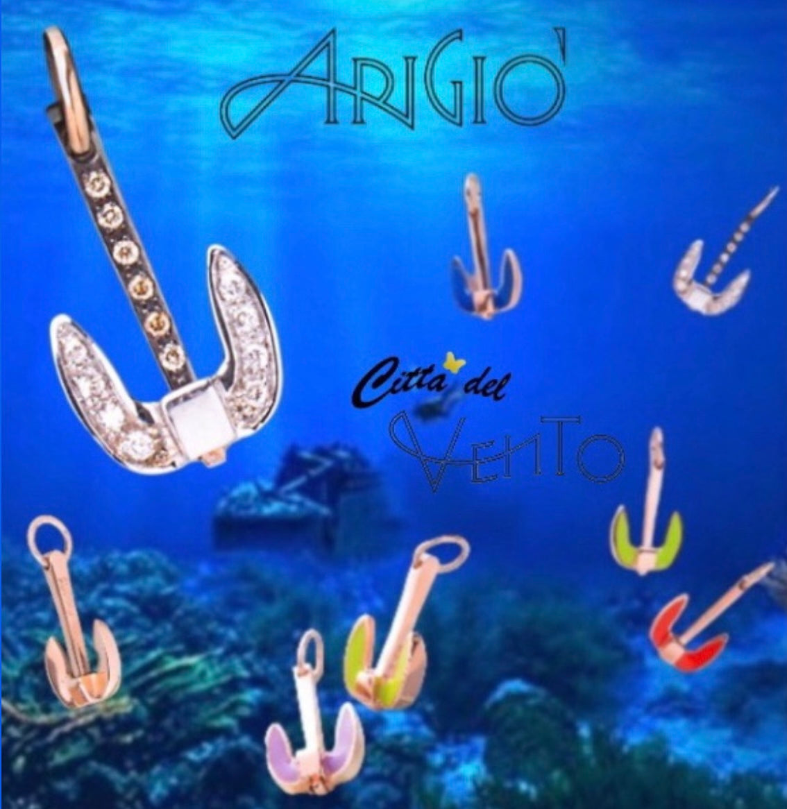 Ancora oro e diamanti