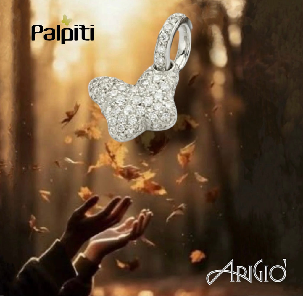 Pendente Farfalla oro e diamanti