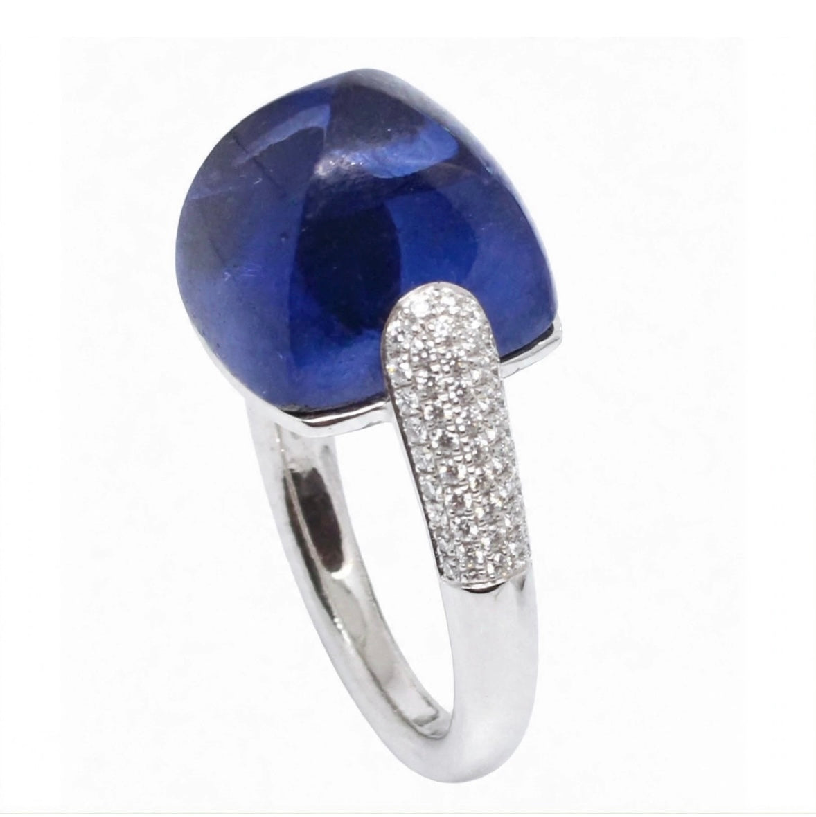 Anello "Magia” Cuspide Maxi in oro e semi-prezioso