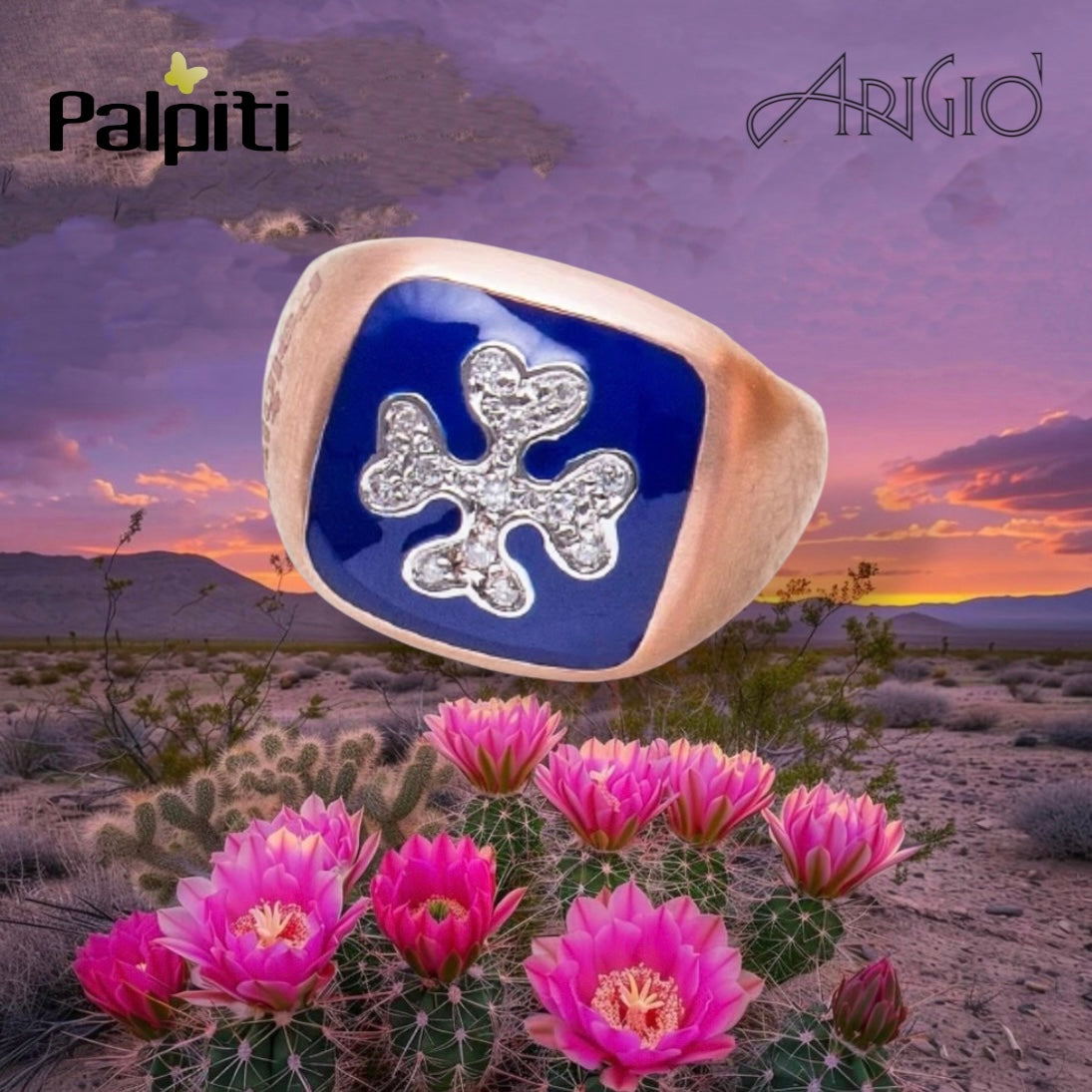 Anello Quadrifoglio