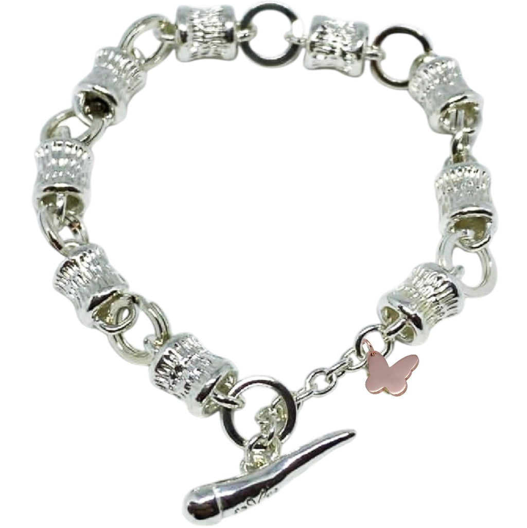 Bracciale 'Grimaldi' con "Cornetto"
