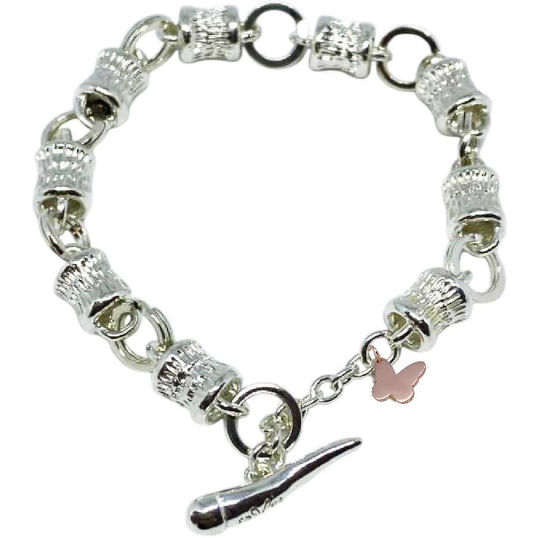 Bracciale 'Grimaldi' con "Cornetto"