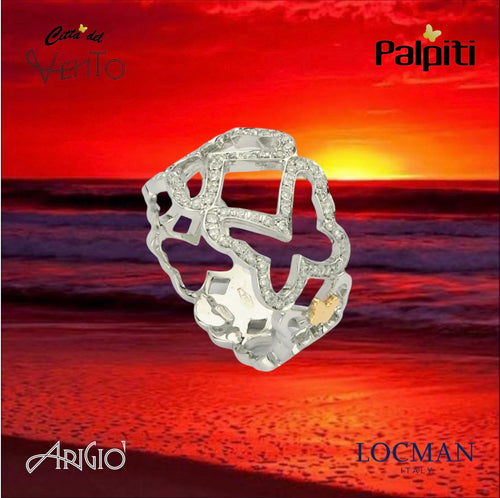 Anello "Incanto" B oro e diamanti