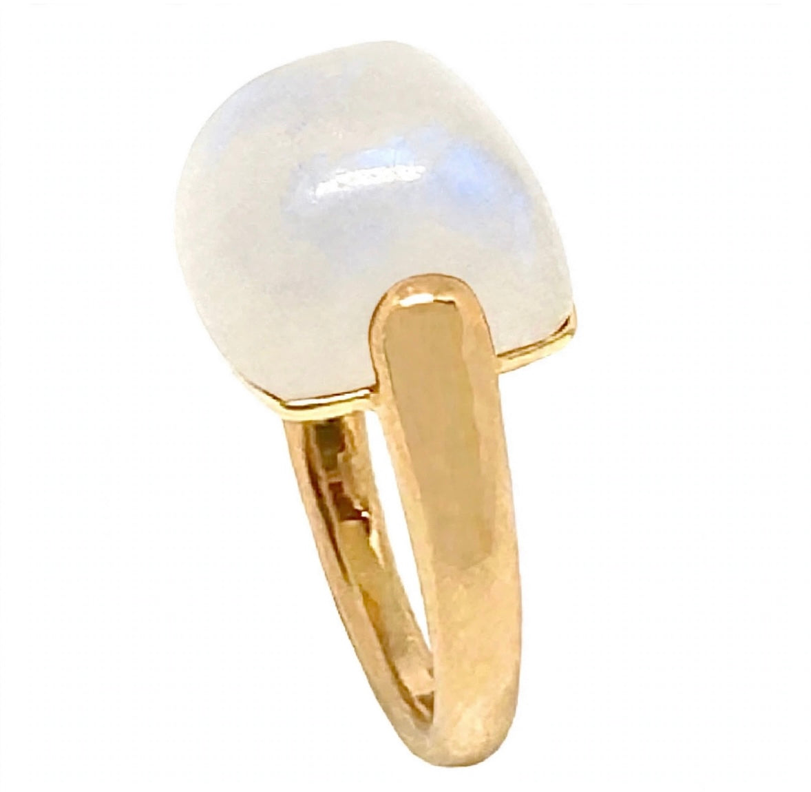 Anello "Magia” Cuspide Maxi in oro e semi-prezioso