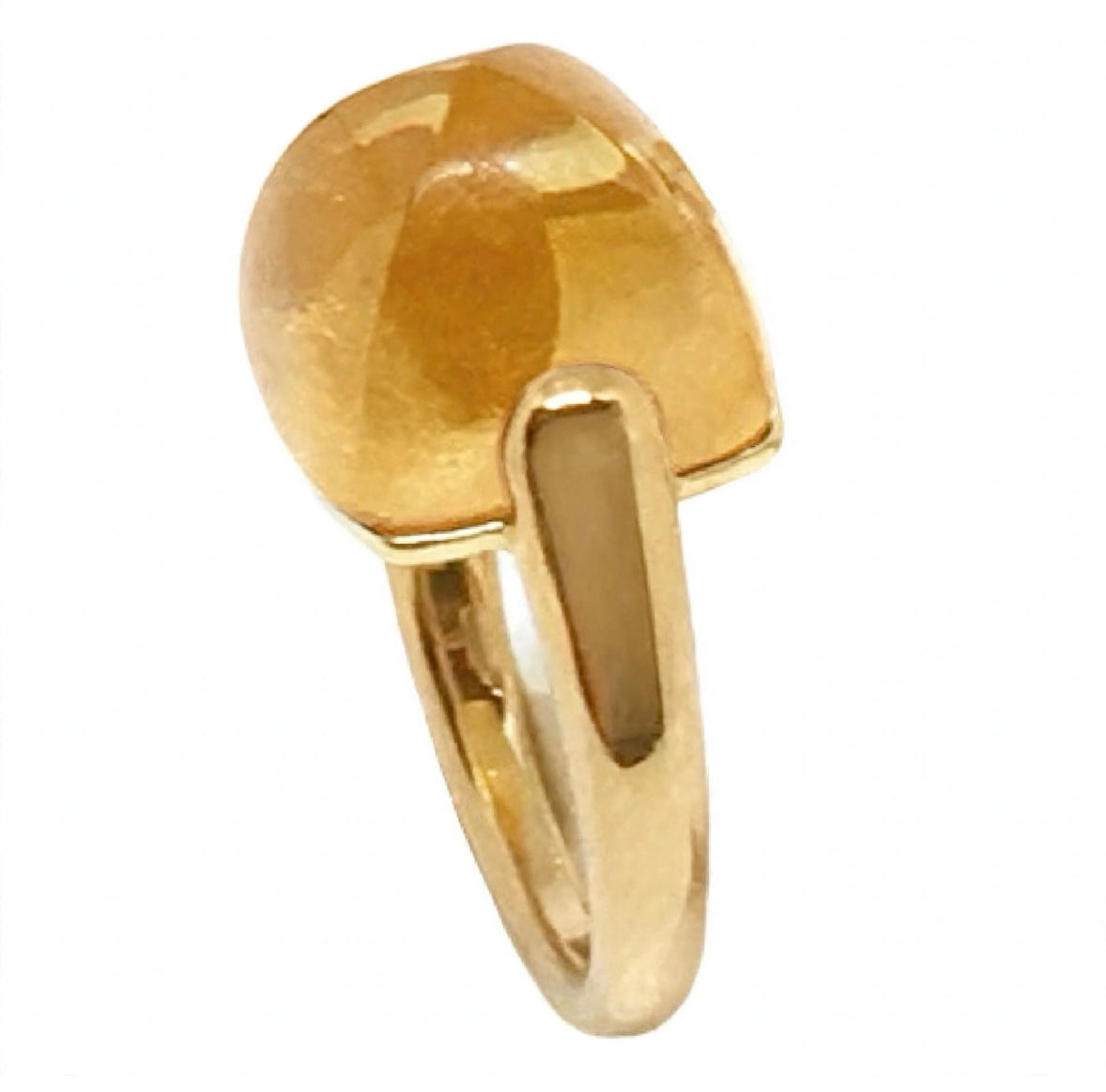 Anello "Magia” Cuspide Maxi in oro e semi-prezioso