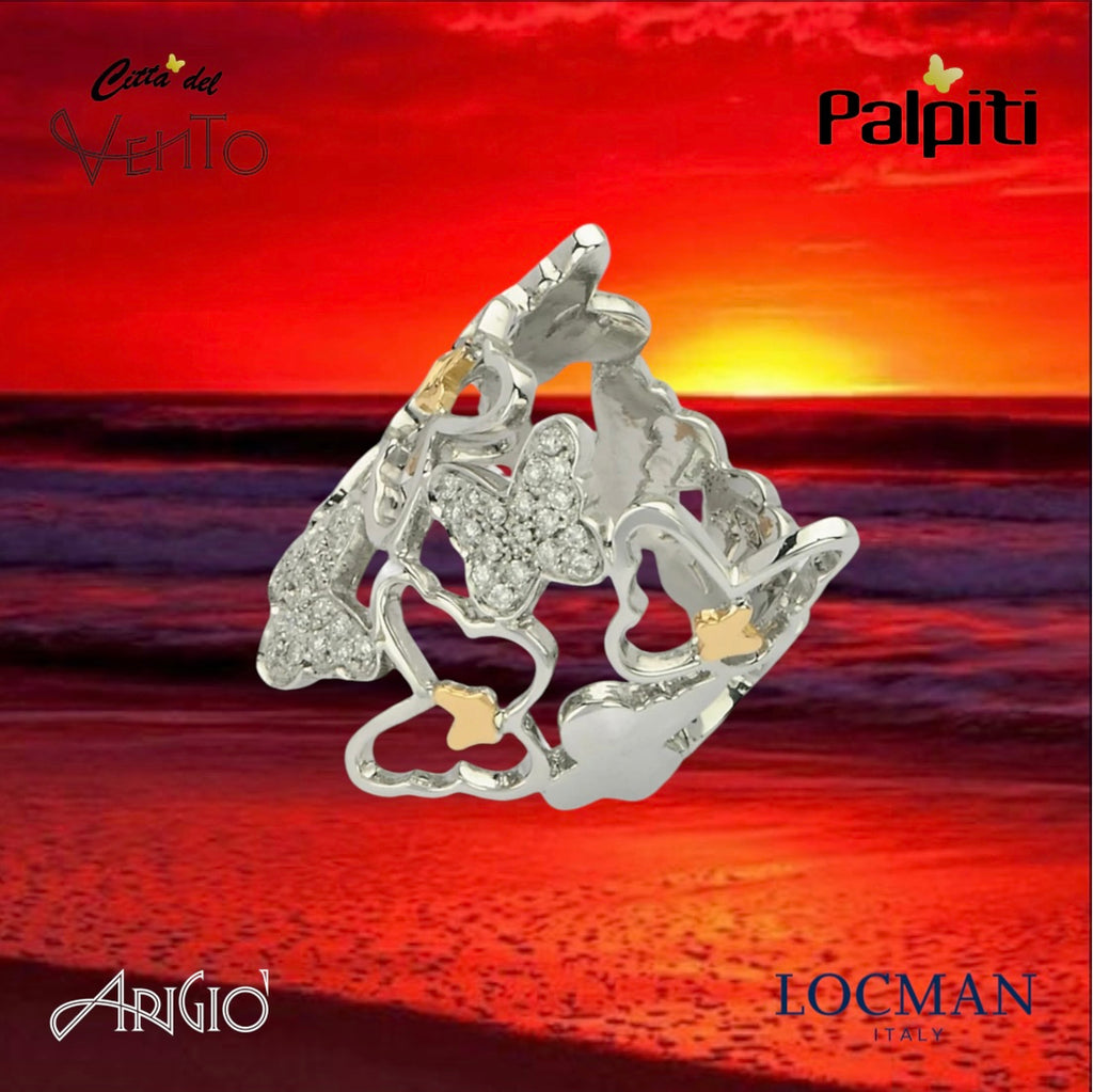 Anello "Incanto" C in oro e diamanti