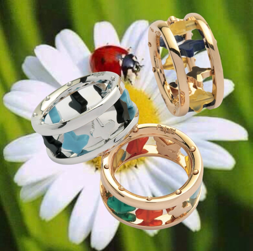 Anello Estasi in oro e semiprezioso