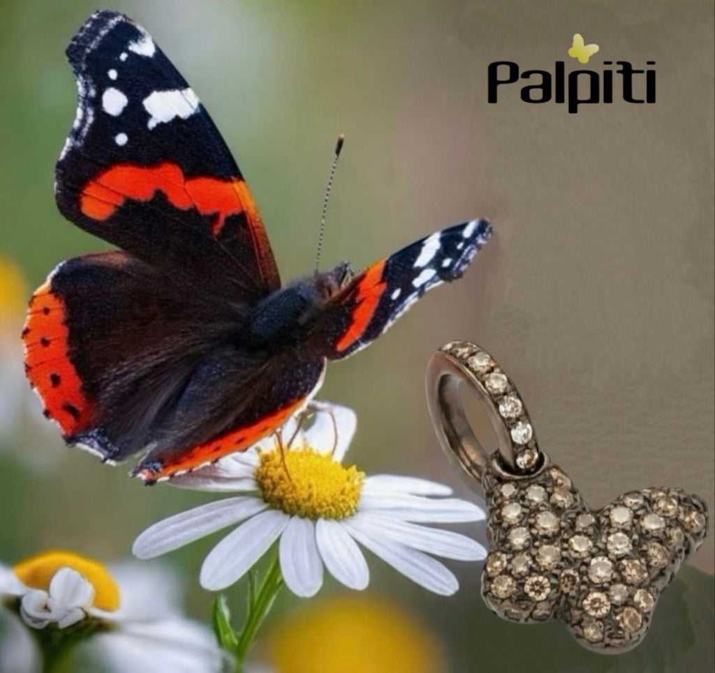 Pendente Farfalla oro e diamanti