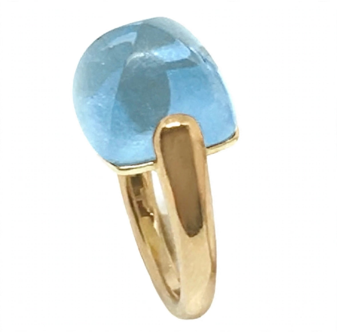 Anello "Magia” Cuspide Maxi in oro e semi-prezioso