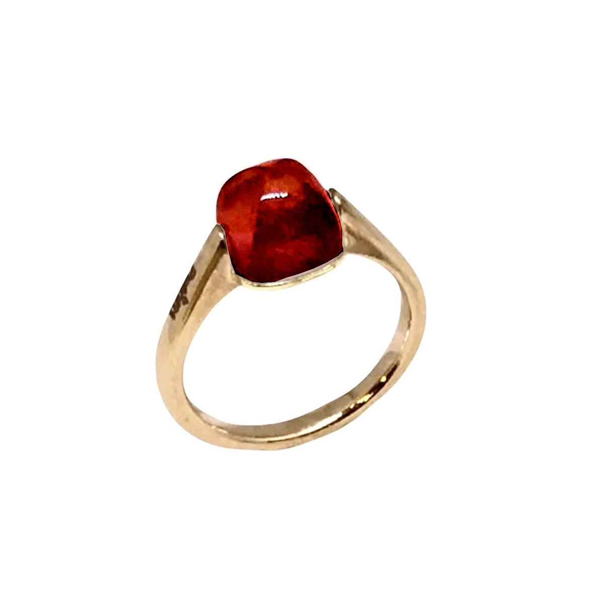 Anello "Magia” Cuspide mini in semi preziosi e oro.