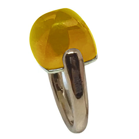 Anello "Magia” Cuspide Maxi in oro e semi-prezioso