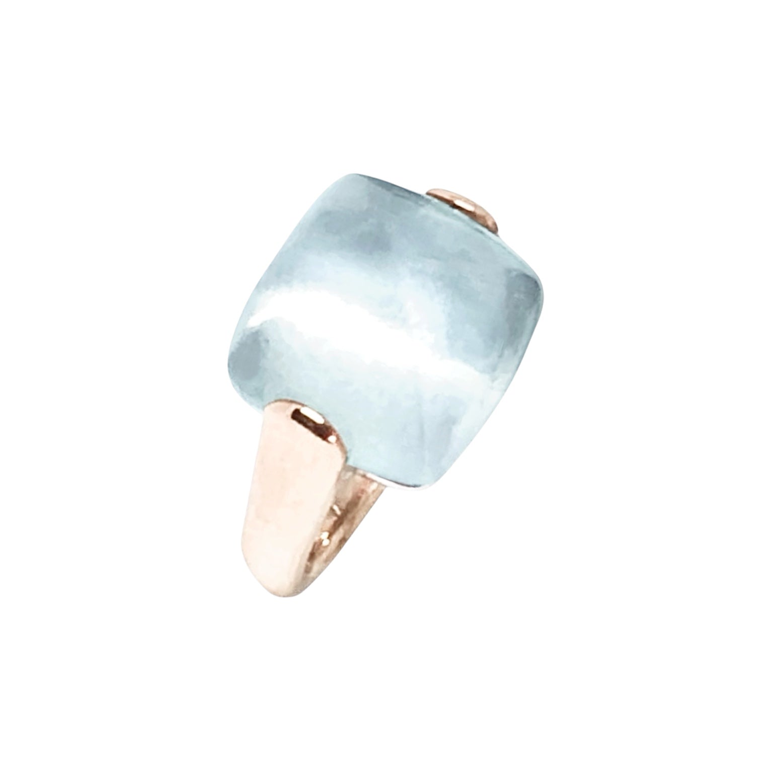 Anello "Magia” Cuspide media in oro e semi-prezioso