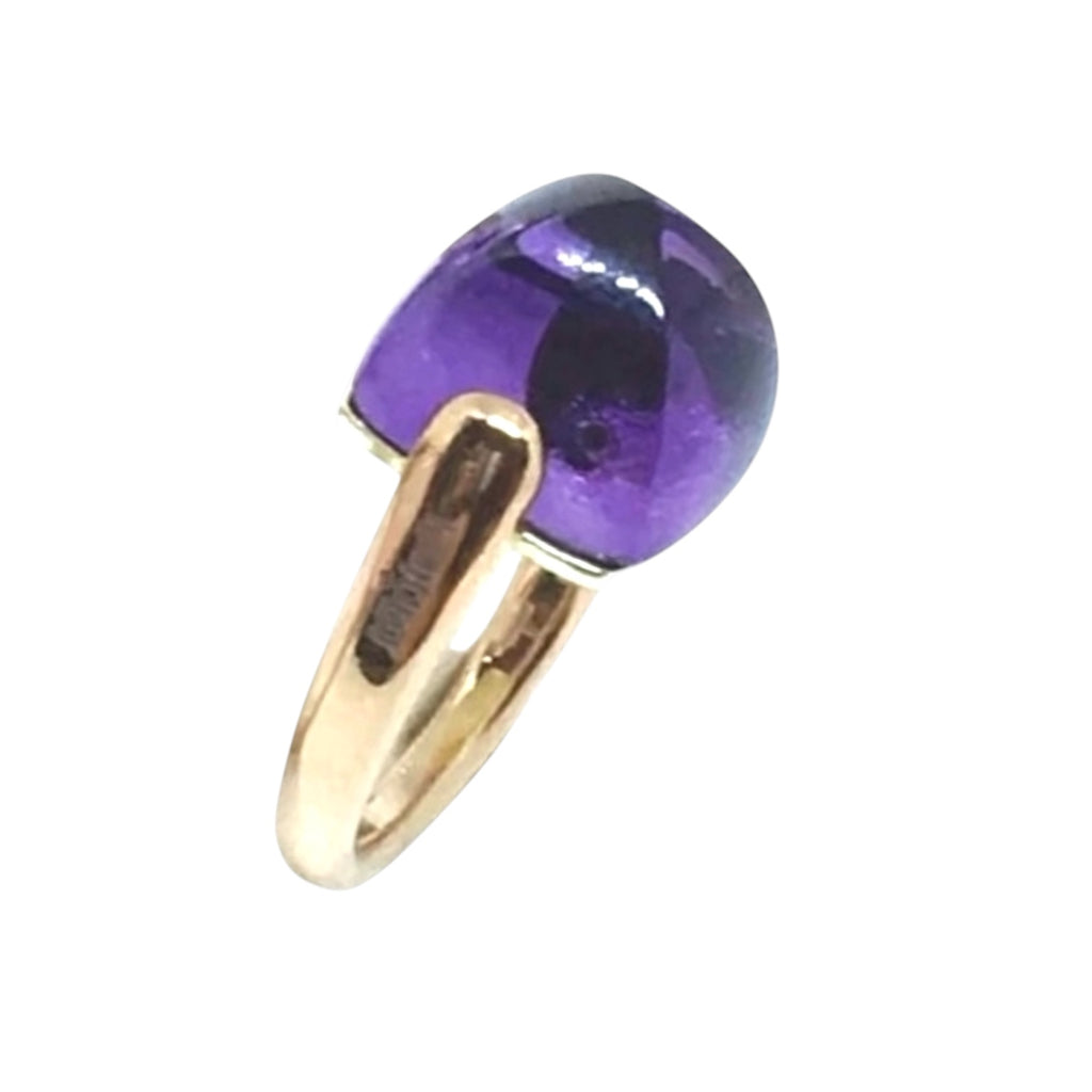 Anello "Magia” Cuspide media in oro e semi-prezioso