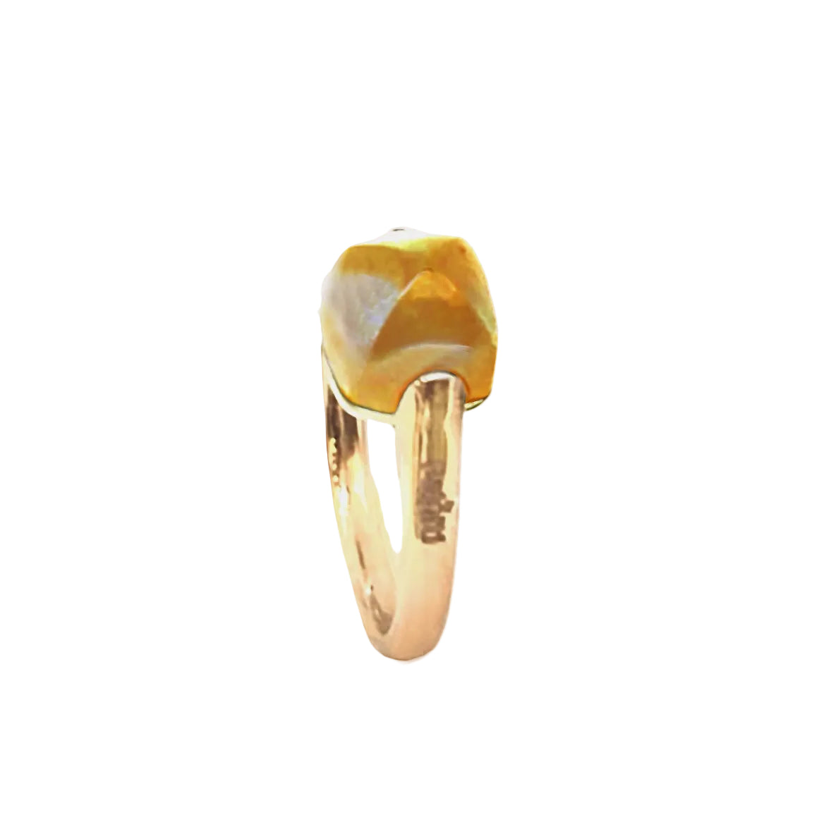 Anello "Magia” Cuspide mini in semi preziosi e oro.
