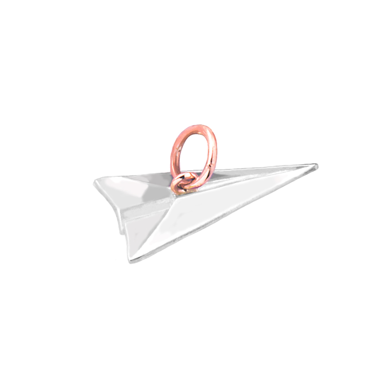 Ciondolo Origami "Aereo Carta"