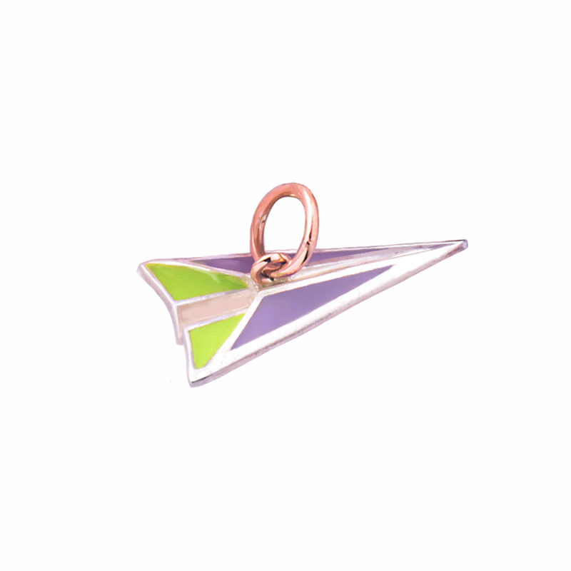 Ciondolo Origami "Aereo Carta"