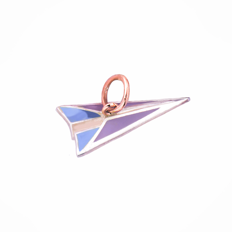 Ciondolo Origami "Aereo Carta"