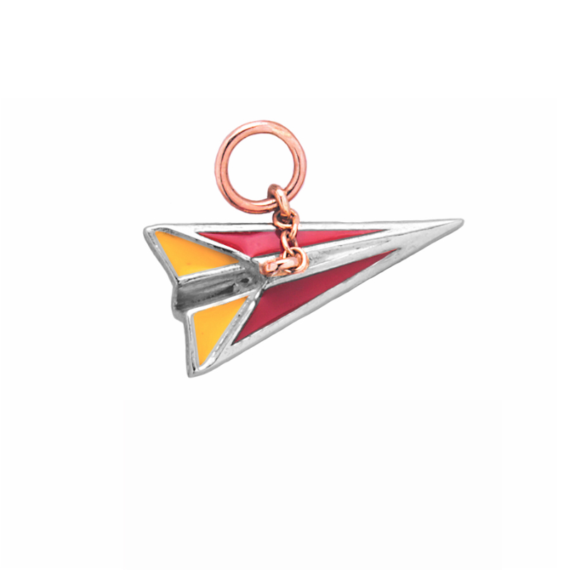 Ciondolo Origami "Aereo Carta"