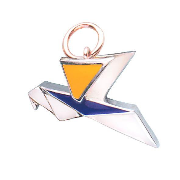 Ciondolo Origami "Falco"