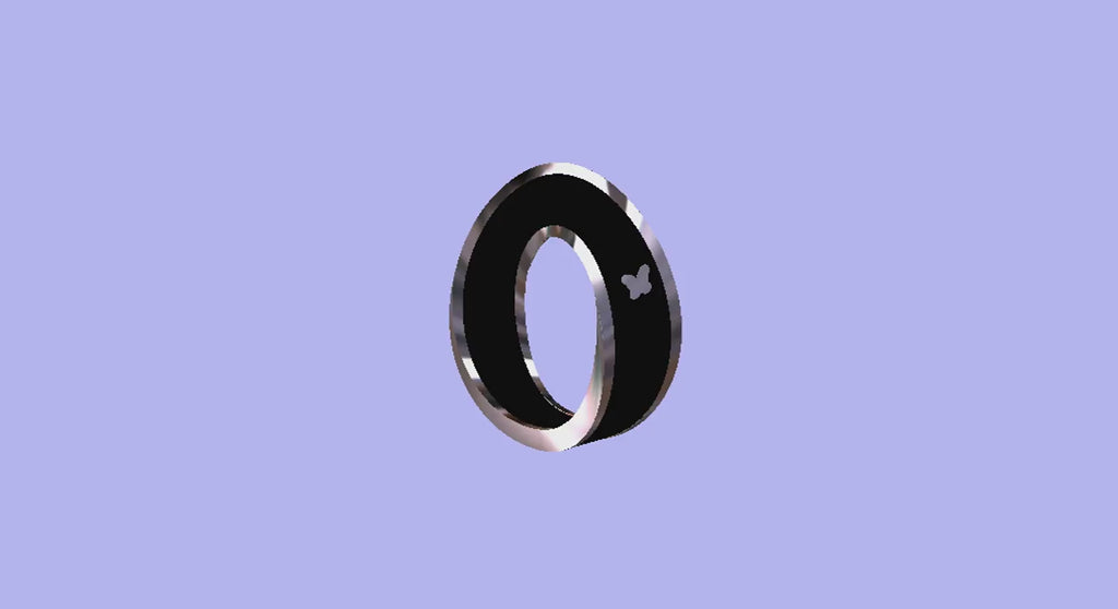 Anello Catullo in argento e smalto